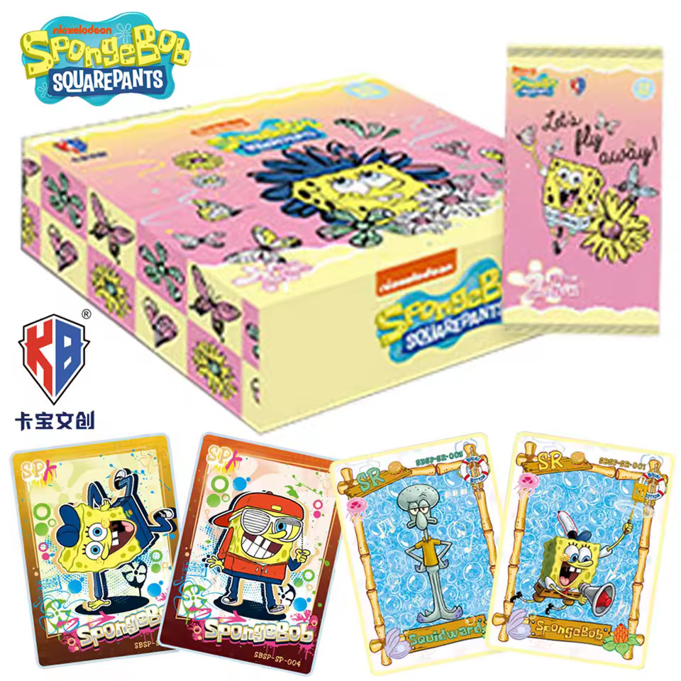 Spongebob Kabao Official Booster Box 30 Pack Trading Card’s Anime TCG CCG NEW
