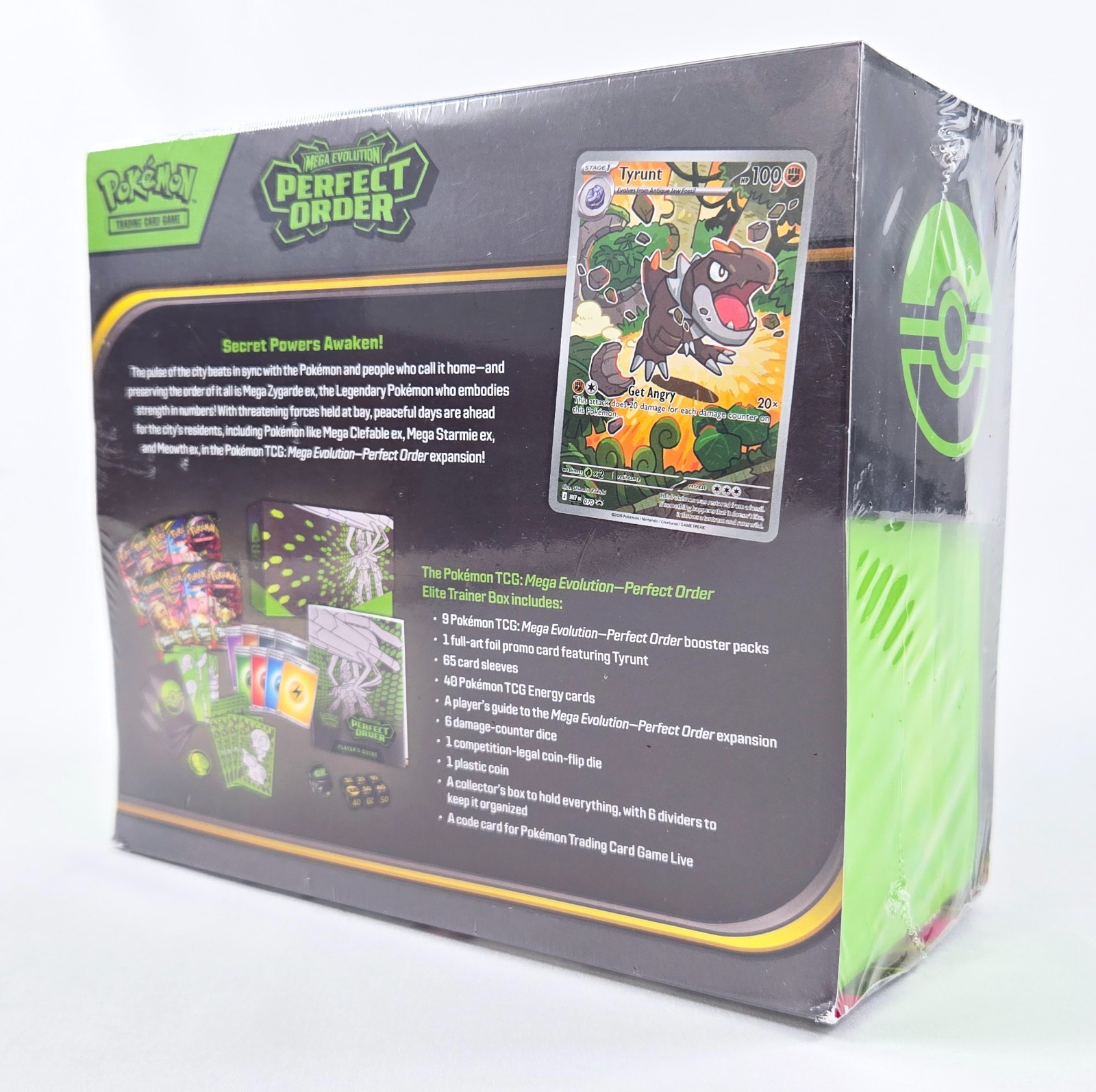 Pokemon TCG PERFECT ORDER ELITE TRAINER BOX NEW SEALED Authentic Mega Evolution