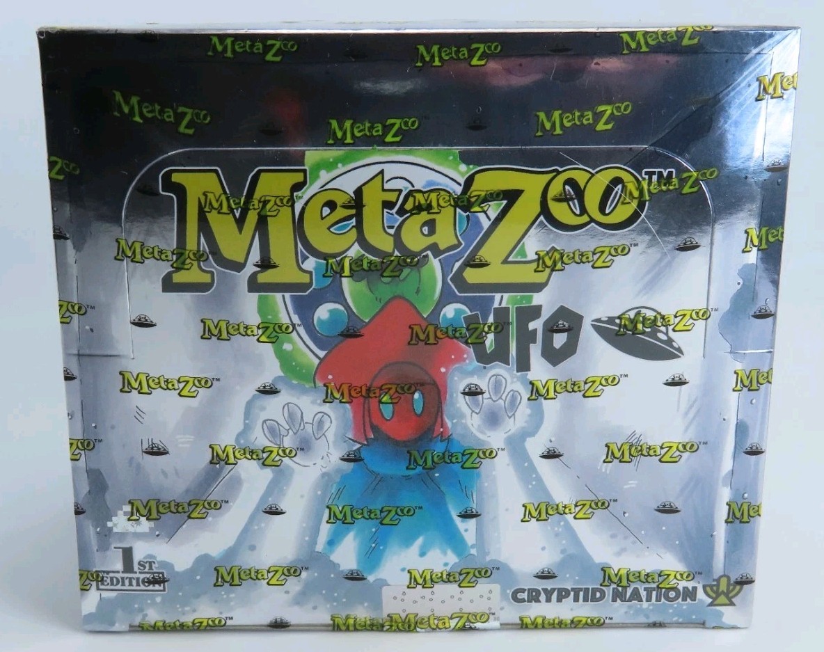 MetaZoo Games CCG UFO 1st Edition Booster Box – 36 Packs