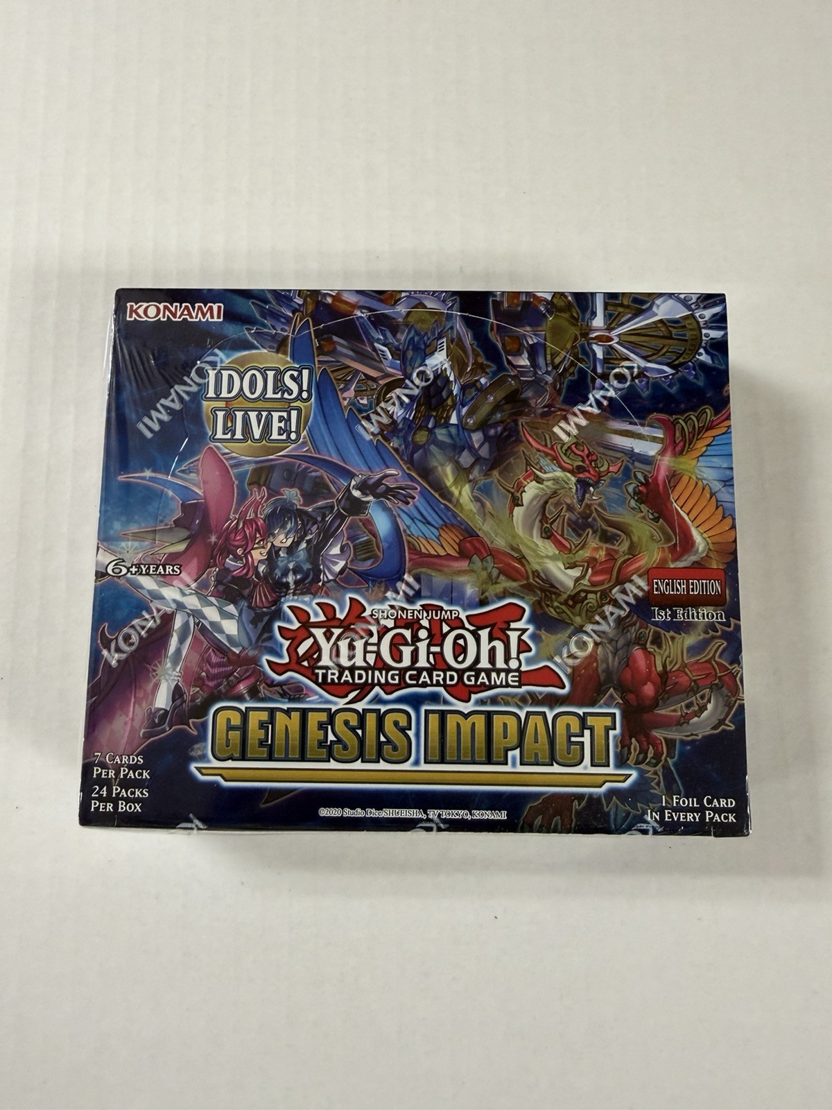 YUGIOH: Genesis Impact Booster Box 1st Edition Factory Sealed New