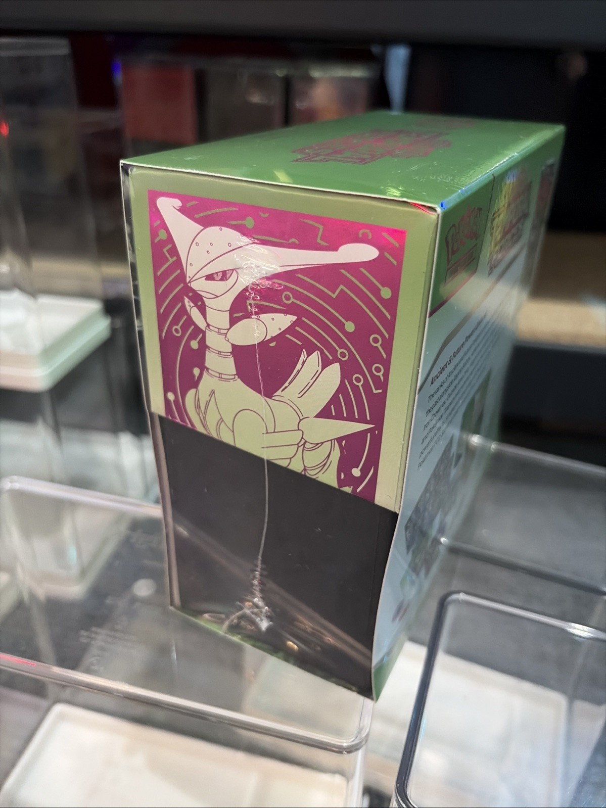 Pokémon TCG: S&V Temporal Forces Iron Leaves Elite Trainer Box ETB Sealed New