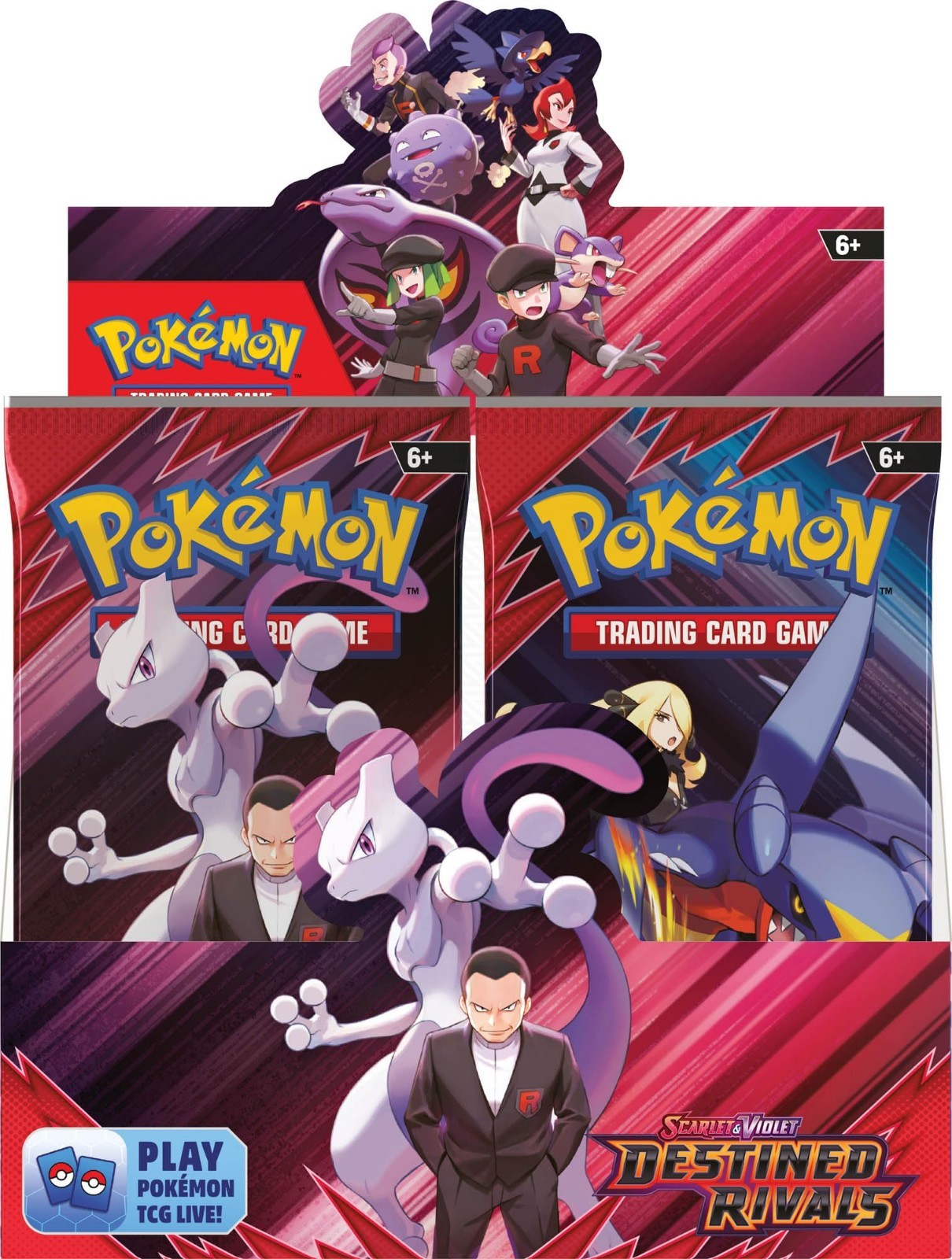 Pokemon TCG: Scarlet & Violet – Destined Rivals Booster Display Box – 36 Packs