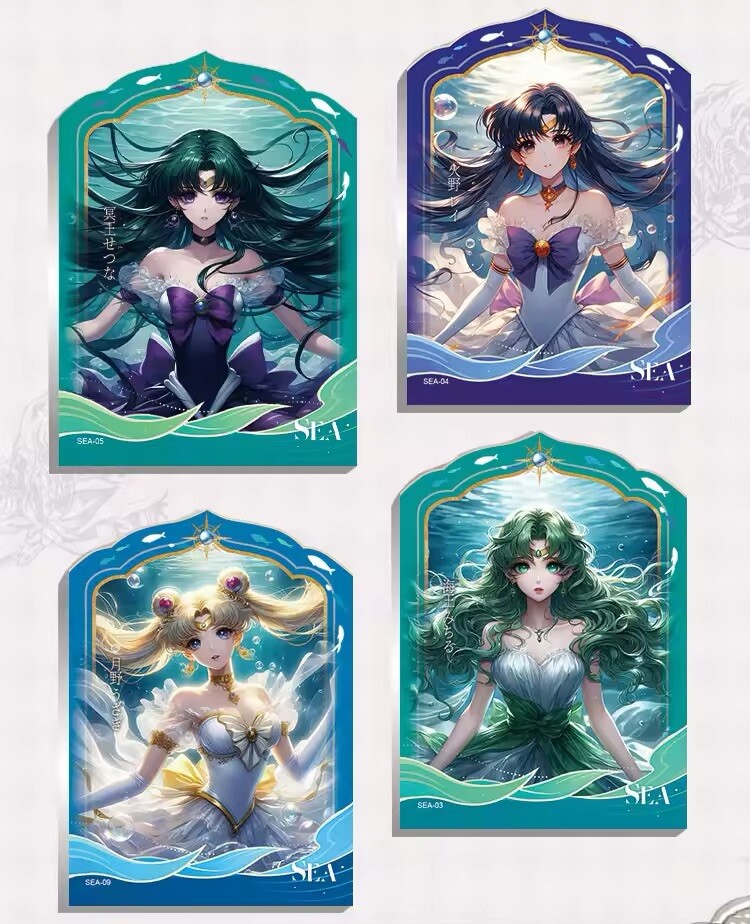 Sailor Moon Trading Card Game 13 Packs Collector’s CCG Booster Box Vision