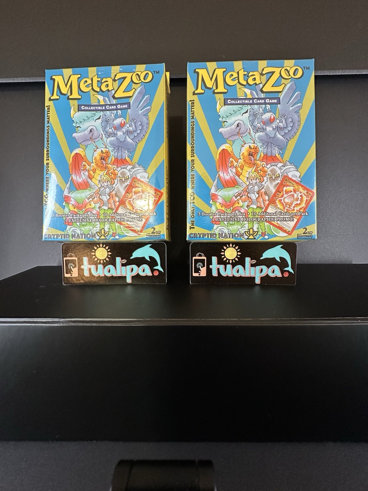 MetaZoo Hanger Box – Lot of 6 (2 Wilderness, 2 Cryptid Nation, and 2 UFO)
