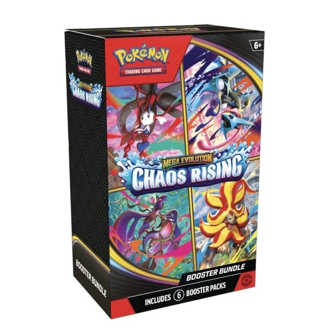 Pokemon TCG ME04: Chaos Rising Booster Bundle Factory Sealed in Hand