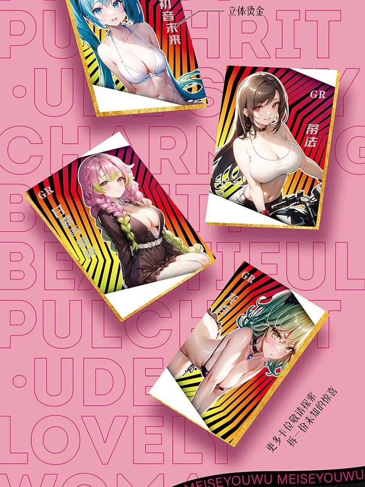 Foxy Pretty Goddess Premium Spicy Booster Box Anime Waifu Trading Cards NEW