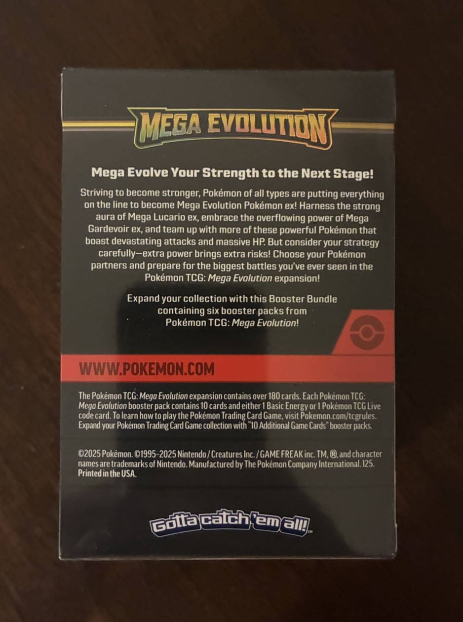 POKEMON MEGA EVOLUTION BASE SET BOOSTER BUNDLE FACTORY SEALED