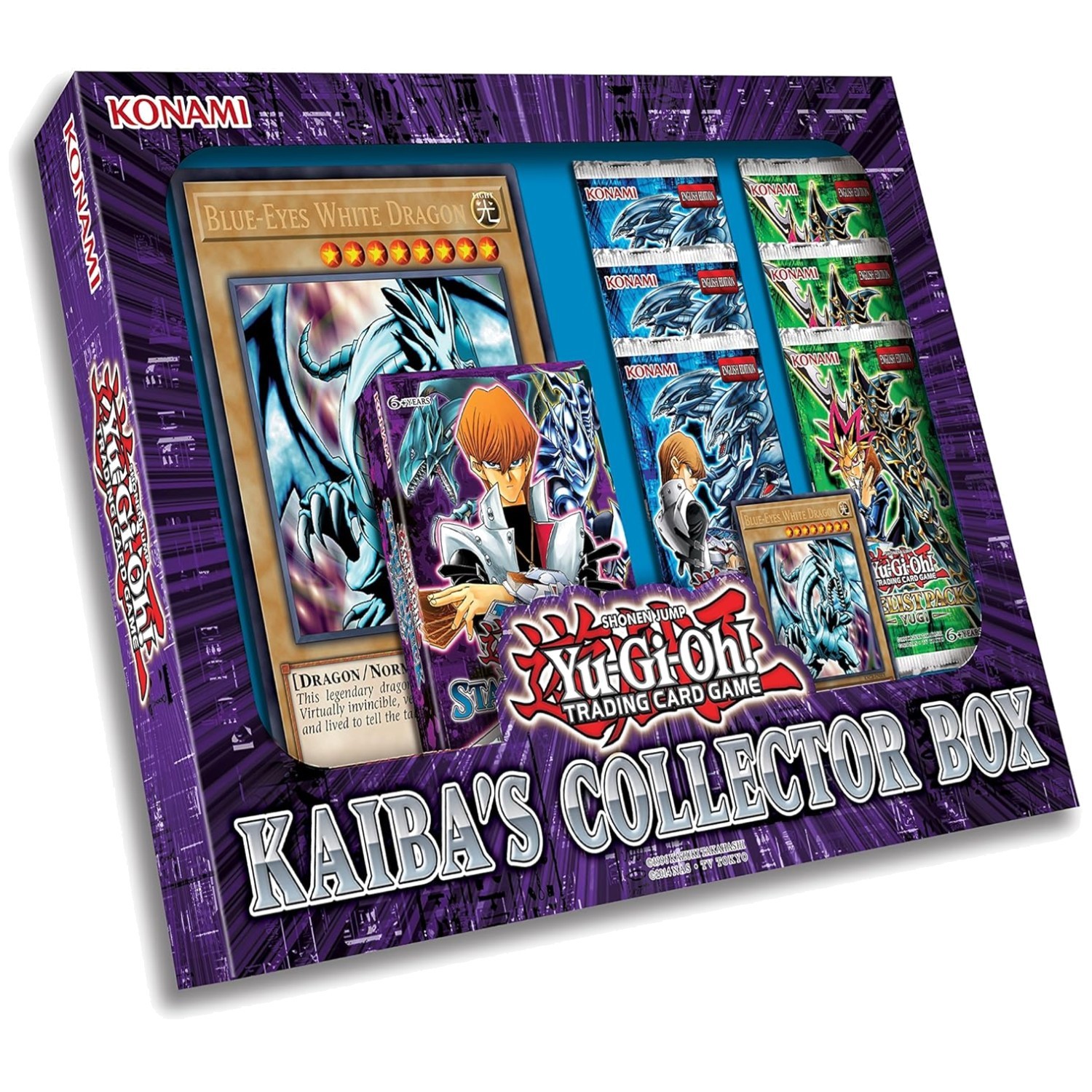 Kaiba Collectors Box with Rare Blue-Eyes White Dragon-~