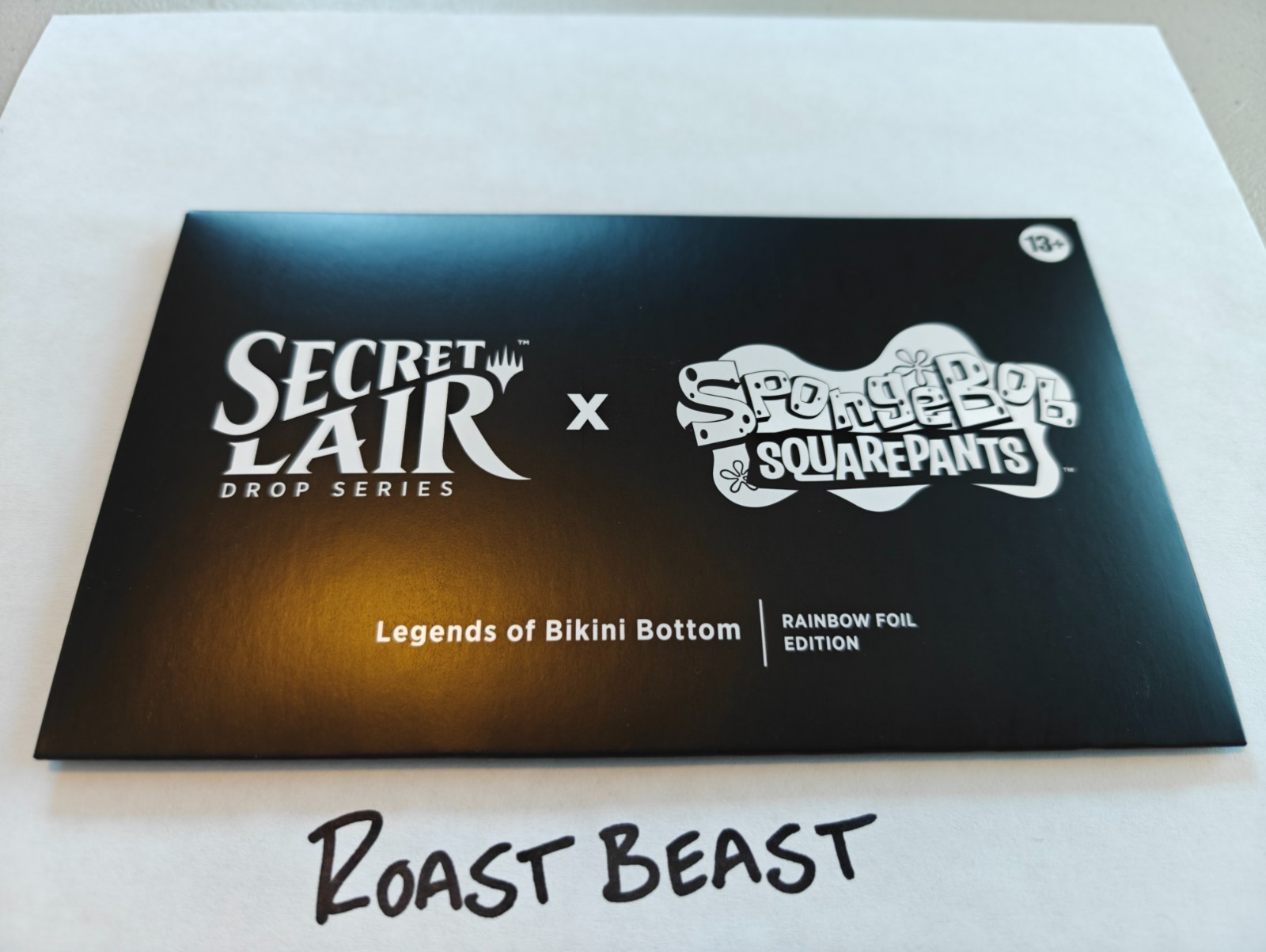 MTG Secret Lair: SpongeBob SquarePants Legends of Bikini Bottom Sealed FOIL NEW