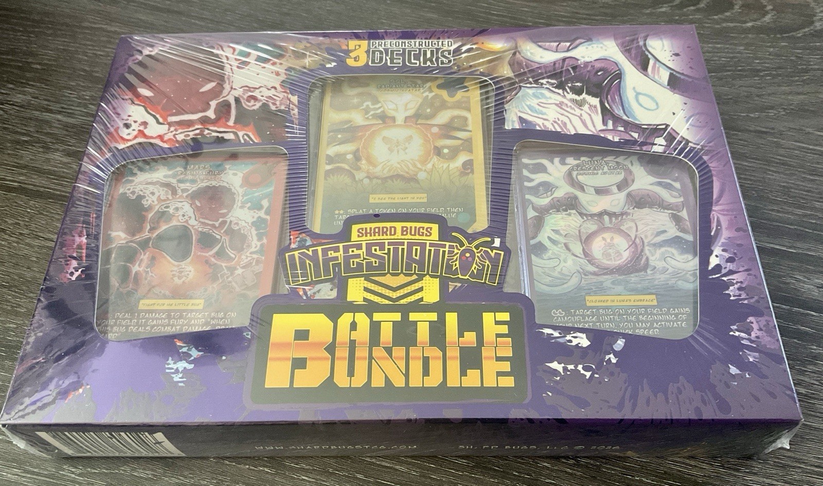 Shared Bugs Infestation Pre Constructed Decks Battle Bundle – Factory Sealed