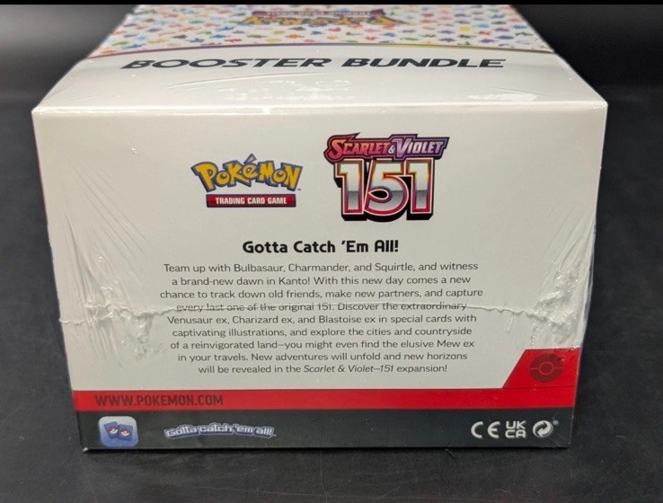 Pokemon Scarlet & Violet 151 SV3.5 Booster Bundle Display Case Sealed Brand New