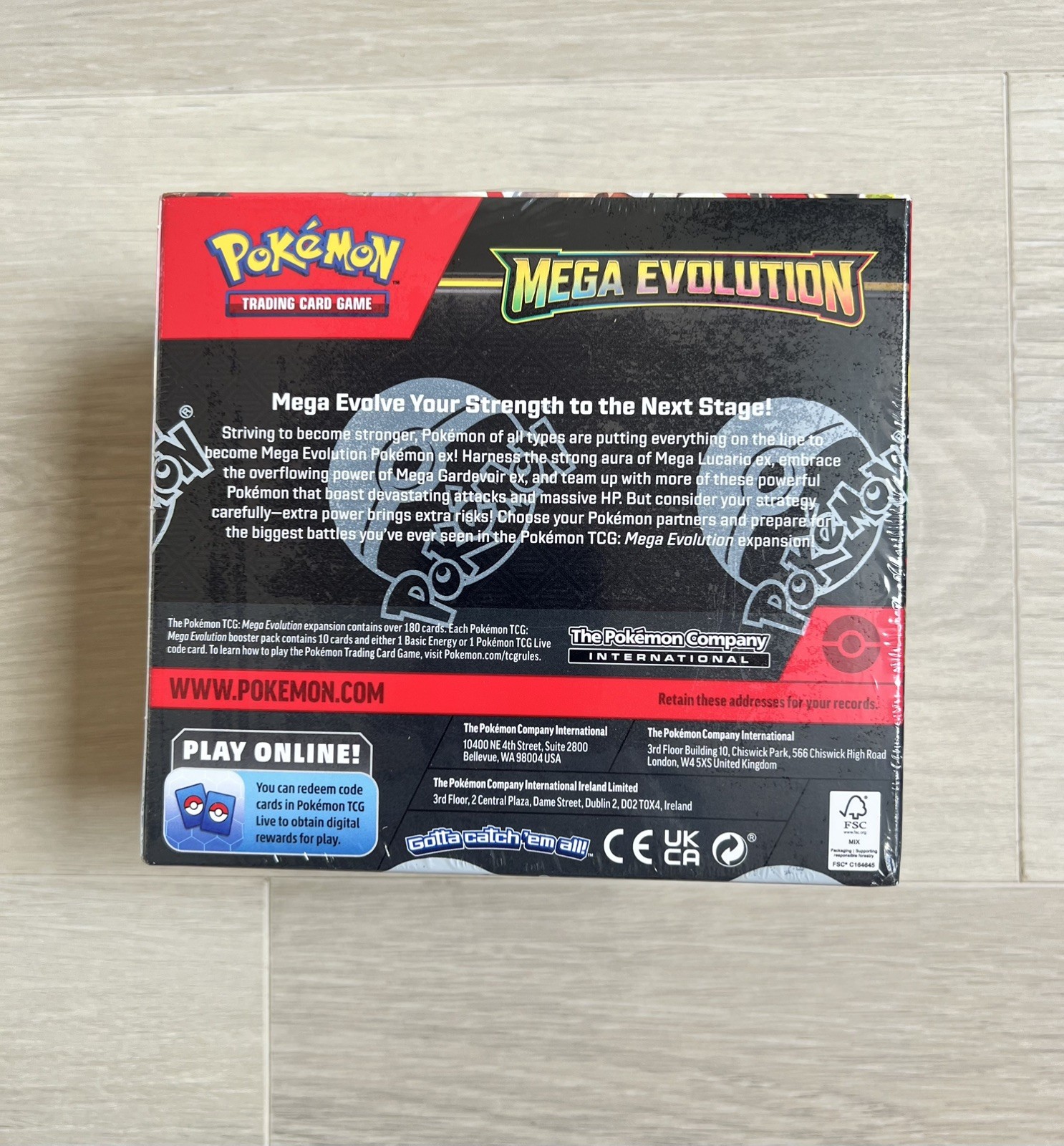 Pokémon TCG: Mega Evolution Enhanced Booster Box (36 Packs & 1 Promo Card)