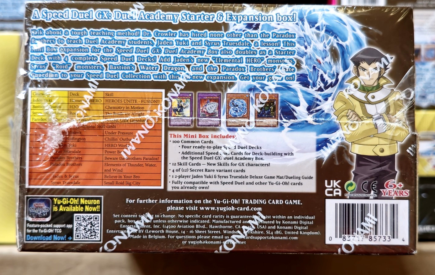 (Lot of 13) Yugioh Speed Duel GX Midterm Paradox Mini 6-Box NEW Factory Sealed