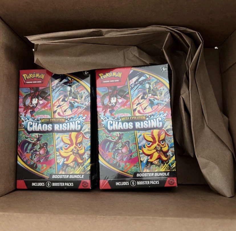 Pokemon Chaos Rising Booster Bundle Boxes – 2x Factory Sealed Boxes