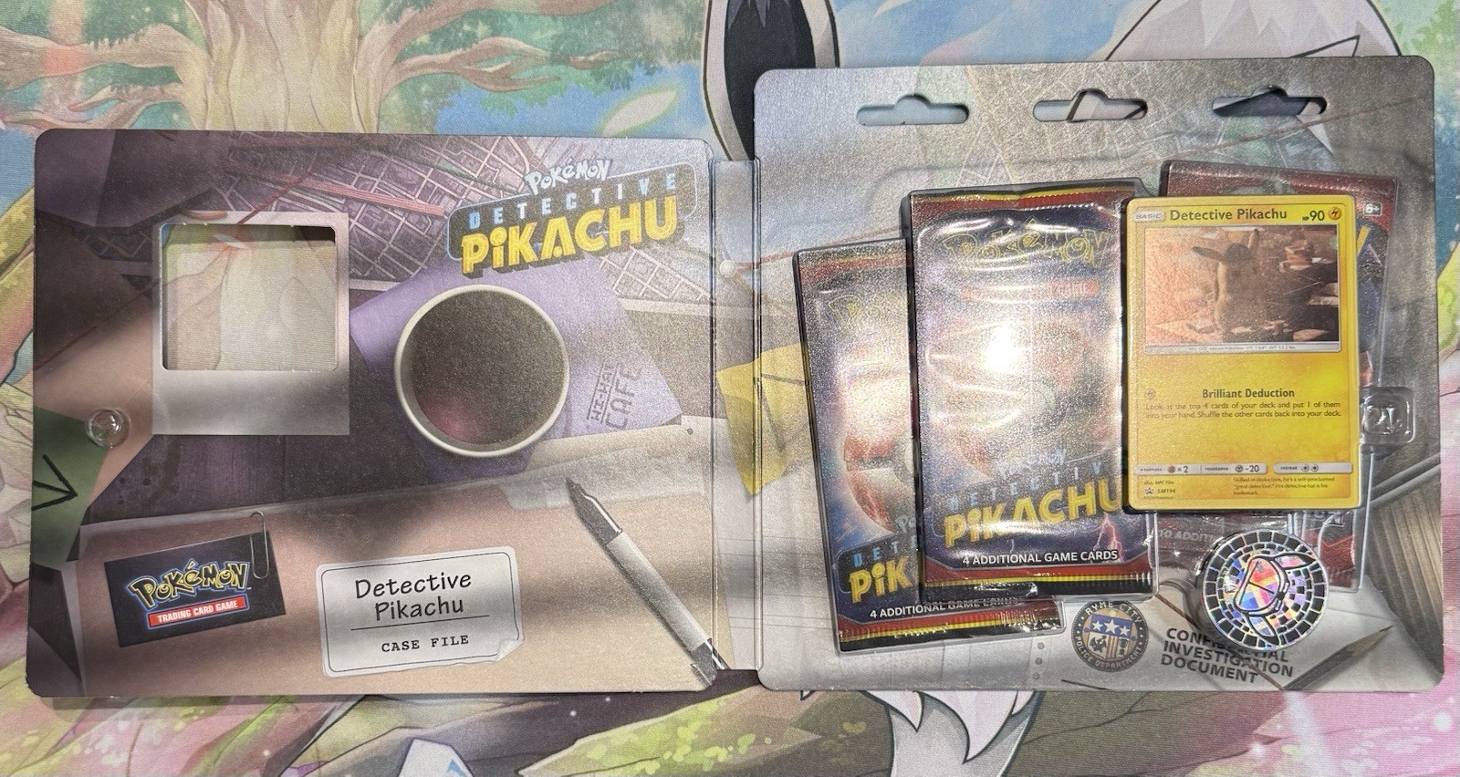 Pokémon TCG: Detective Pikachu Case File Brand New Factory Sealed Promo