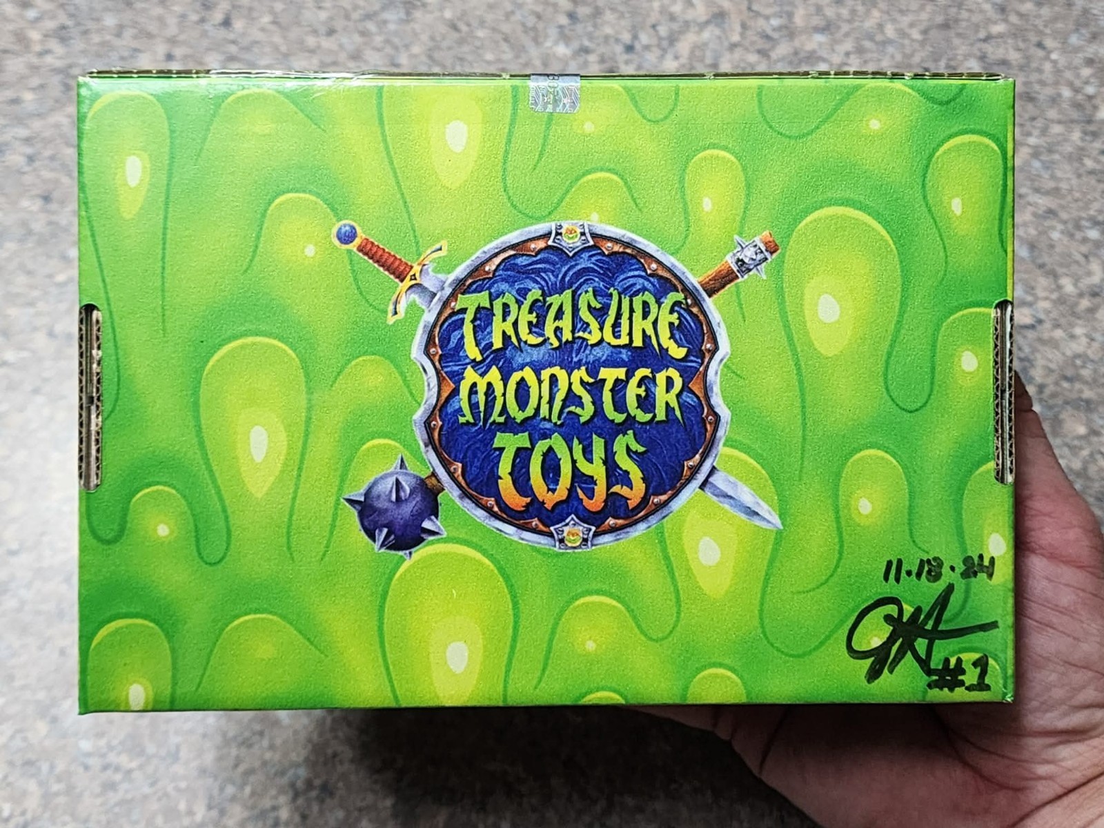 Treasure Monster Toys Shadow Line Hobby Box Mutant Multiverse #1 Signed TCG CCG