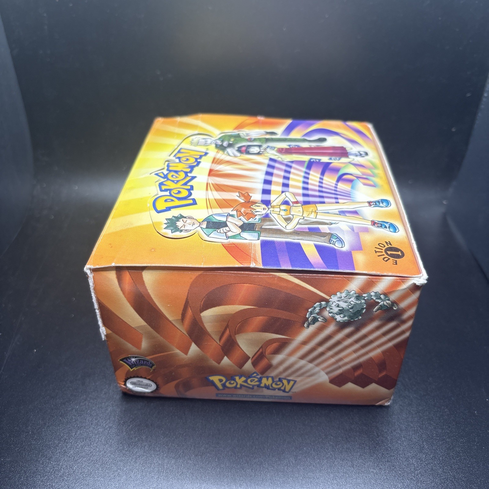 Wizards of the Coast Pokémon Gym Heroes 1st Edition Booster Box EMPTY