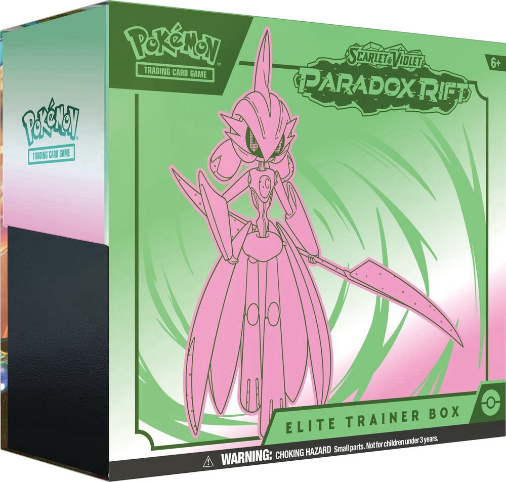 Pokemon TCG: PARADOX RIFT – IRON VALIANT – Elite Trainer Box ETB Brand NEW