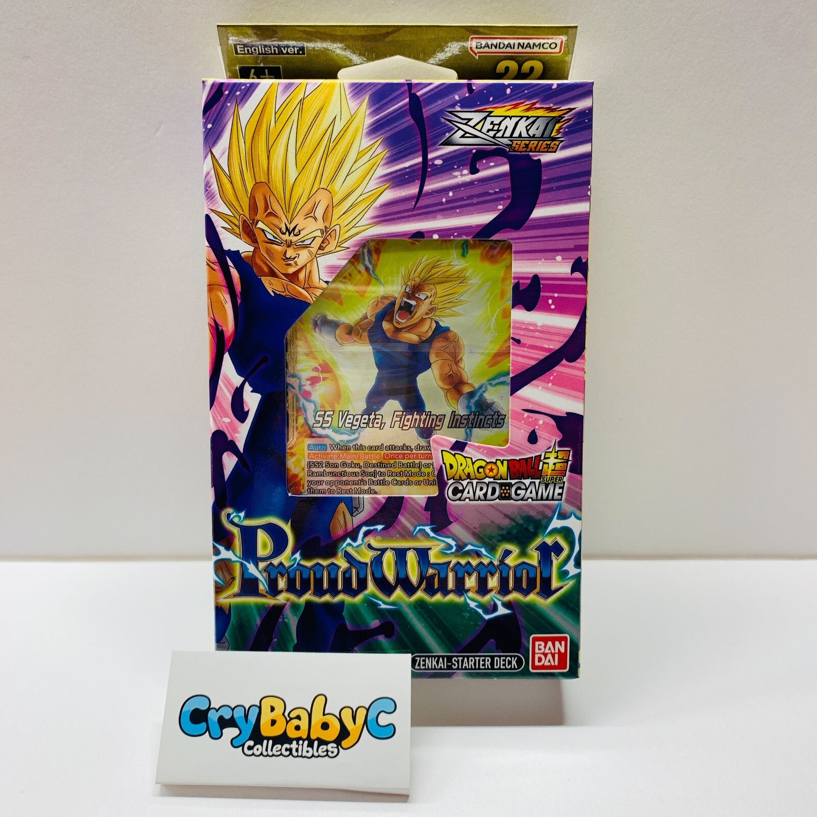 Dragon Ball Super Proud Warrior Starter Deck SD22 Zenkai BANDAI