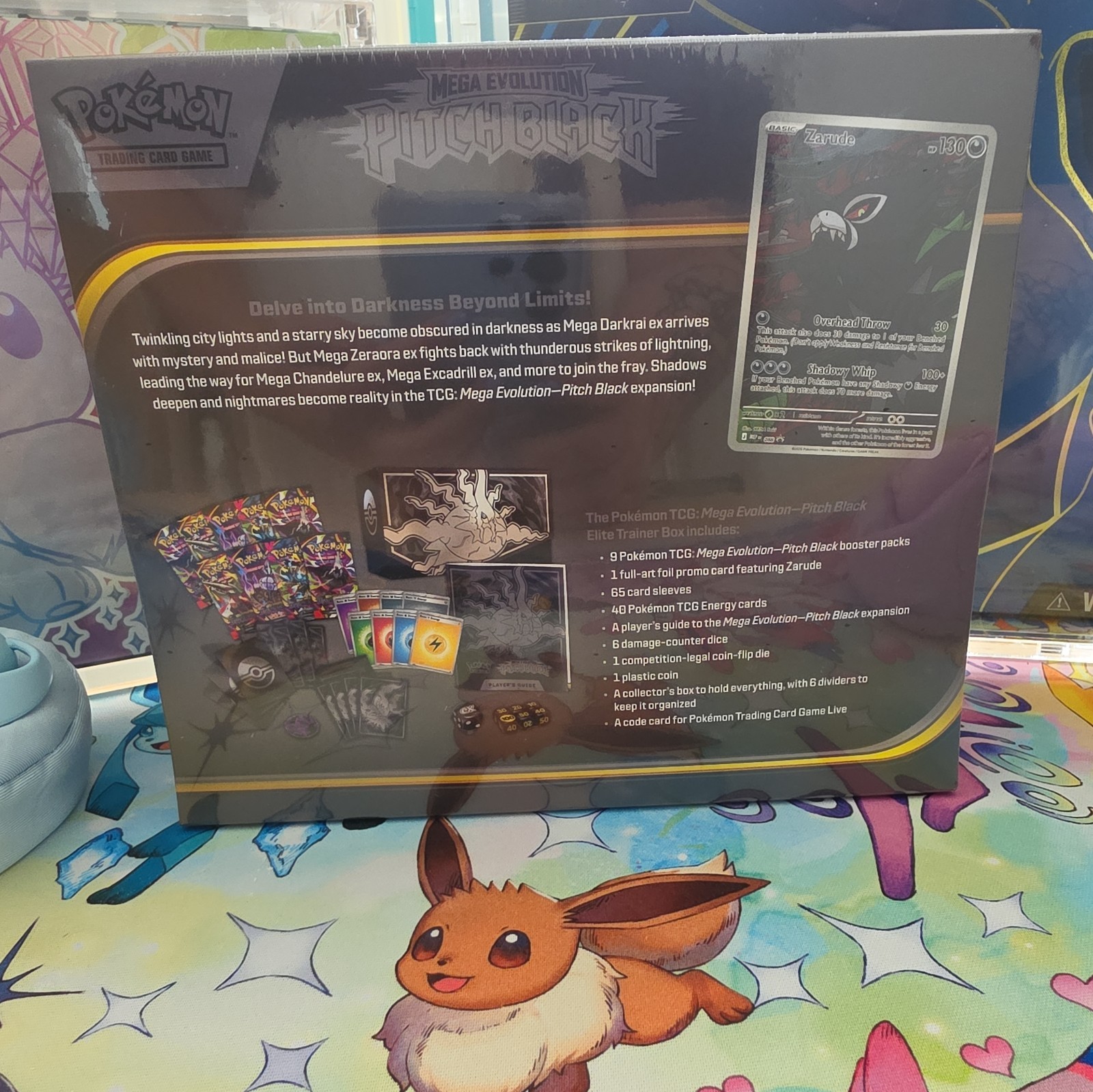 Pokemon Mega Evolution Pitch Black Elite Trainer Box Sealed ETB New