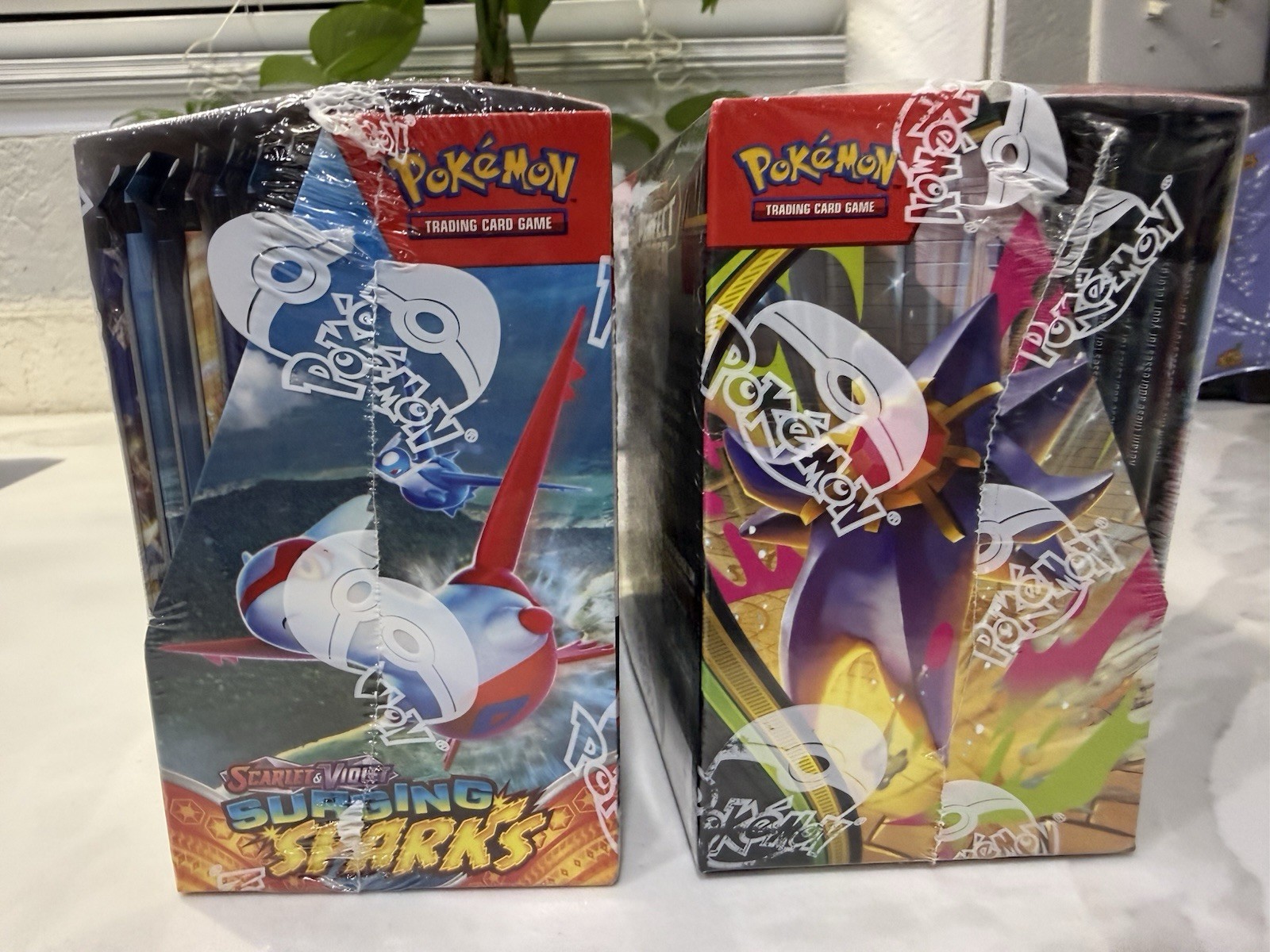RARE AUTHENTIC POKEMON TCG PERFECT ORDER & SURGING SPARKS SEALED BOOSTER BOX