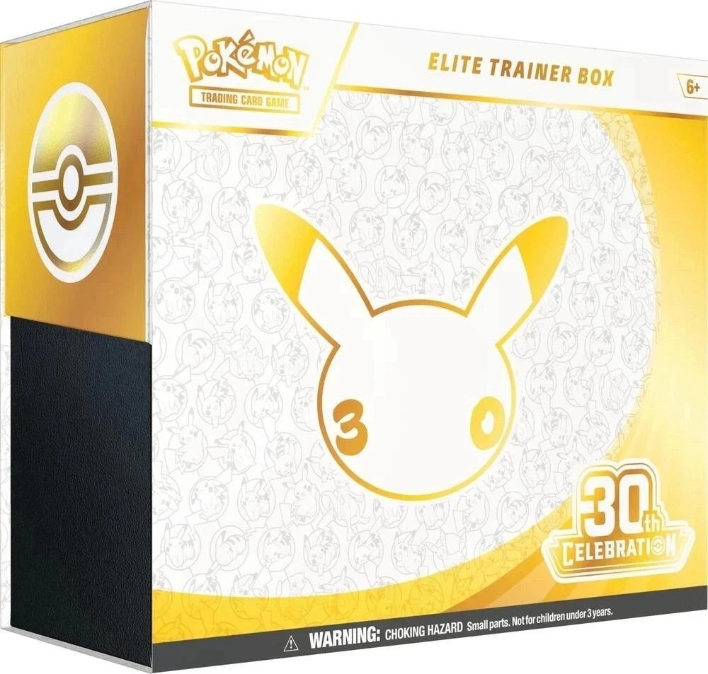 Pokémon 30th Anniversary Celebration Elite Trainer Box ETB Ships 9/16 PreOrder