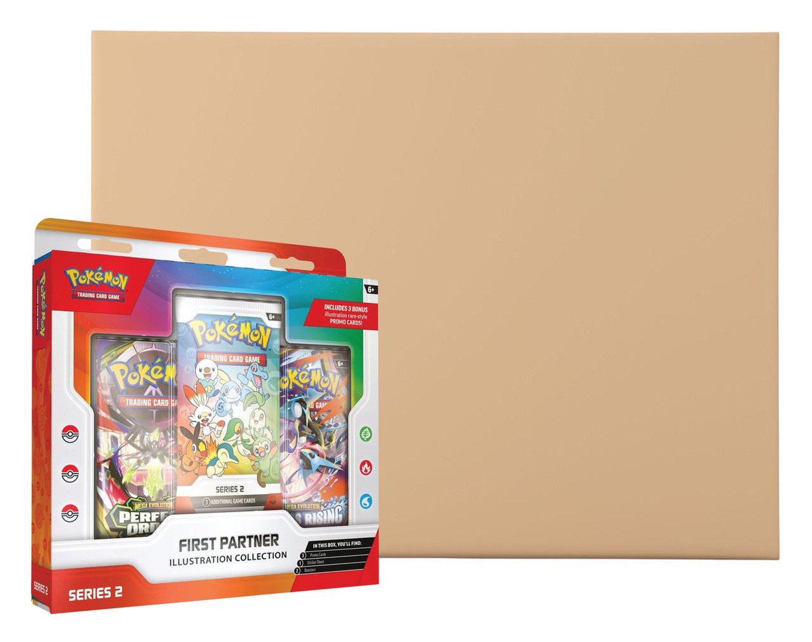 Pokemon First Partner Illustration Series 2 Factory Sealed Case (6 Boxes)