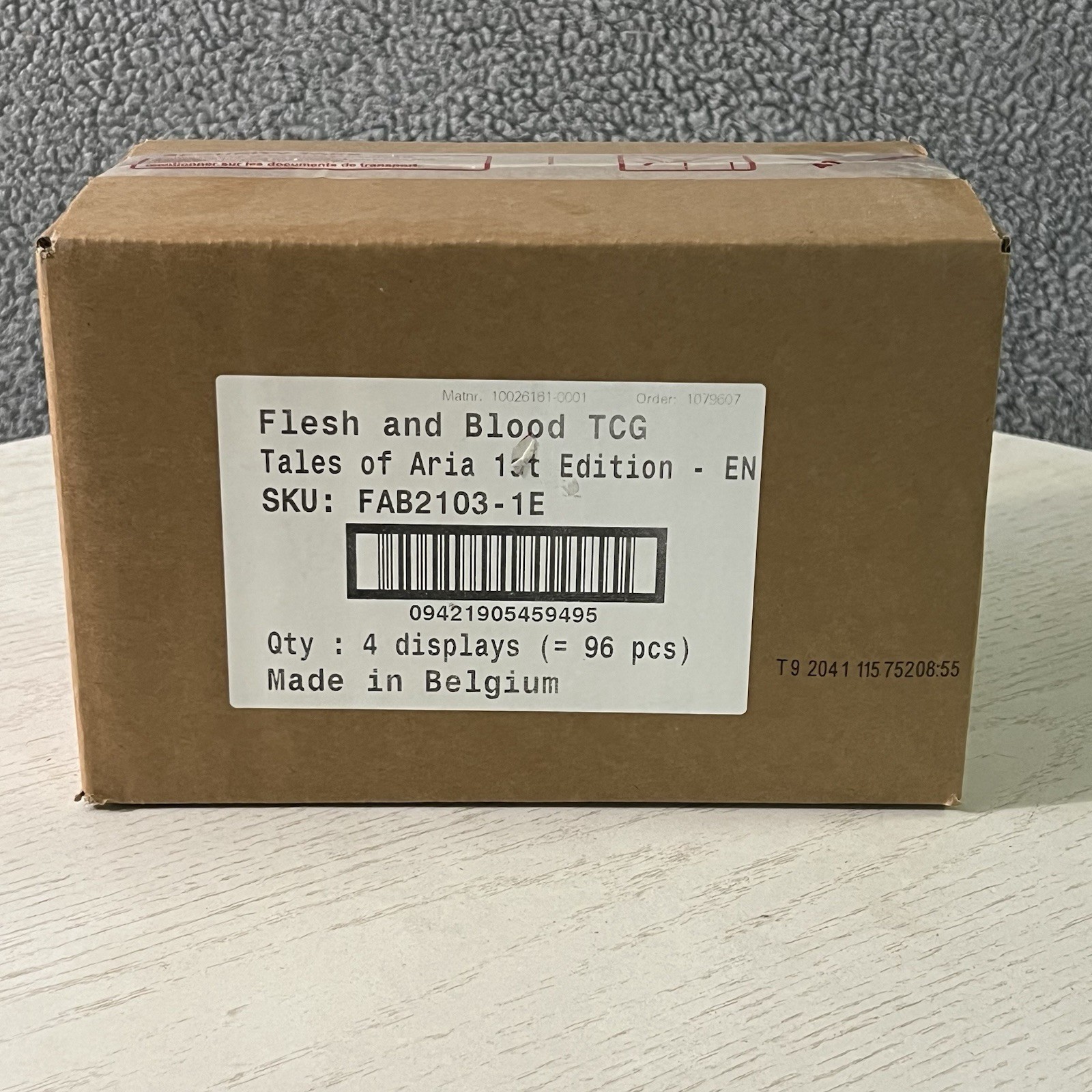Flesh and Blood Tales of Aria 1st Edition Booster Box TCG Sealed Case
