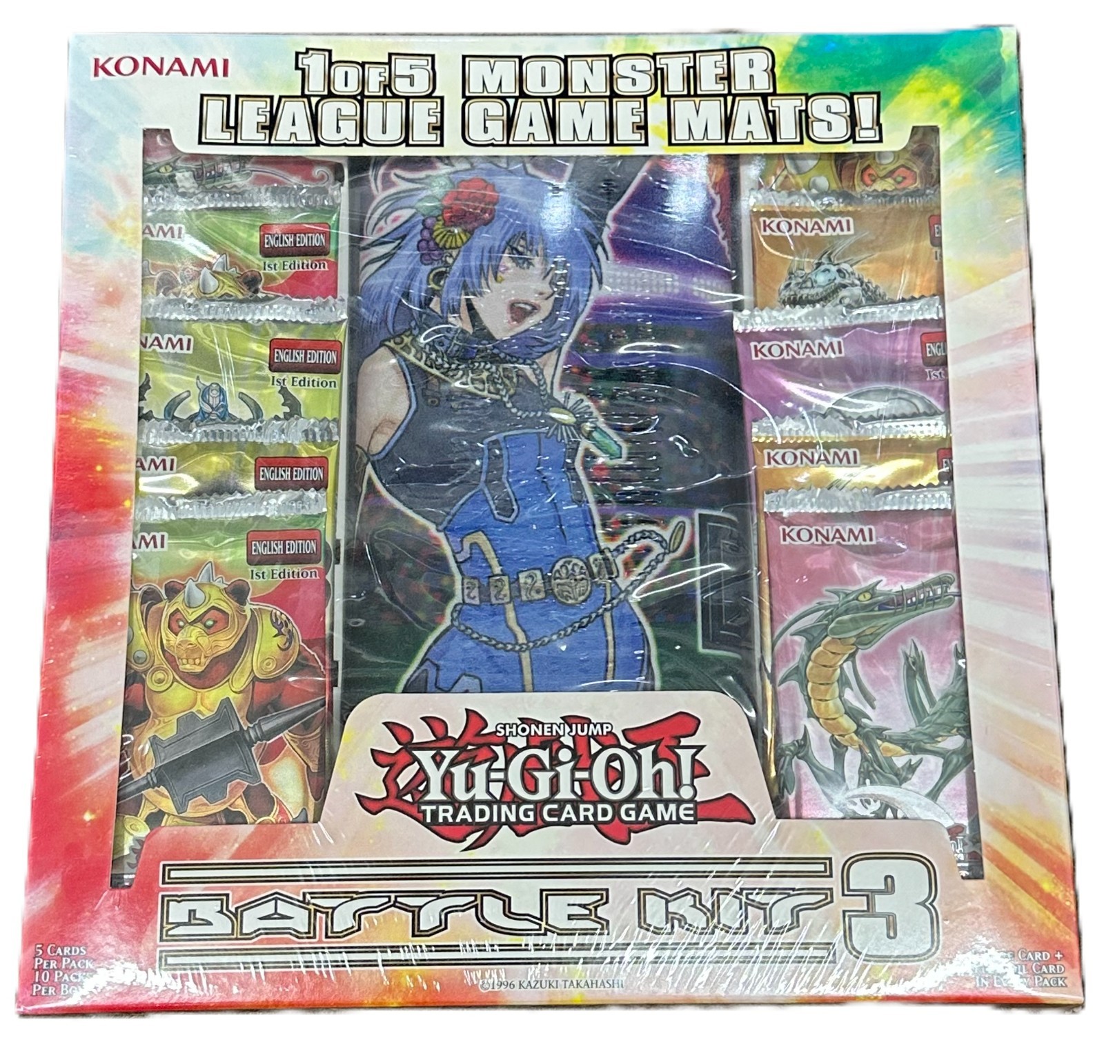 Yu-Gi-Oh! English Battle Kit 3 Includes 10-Packs (Fairy Cheer Girl) SEALED!^
