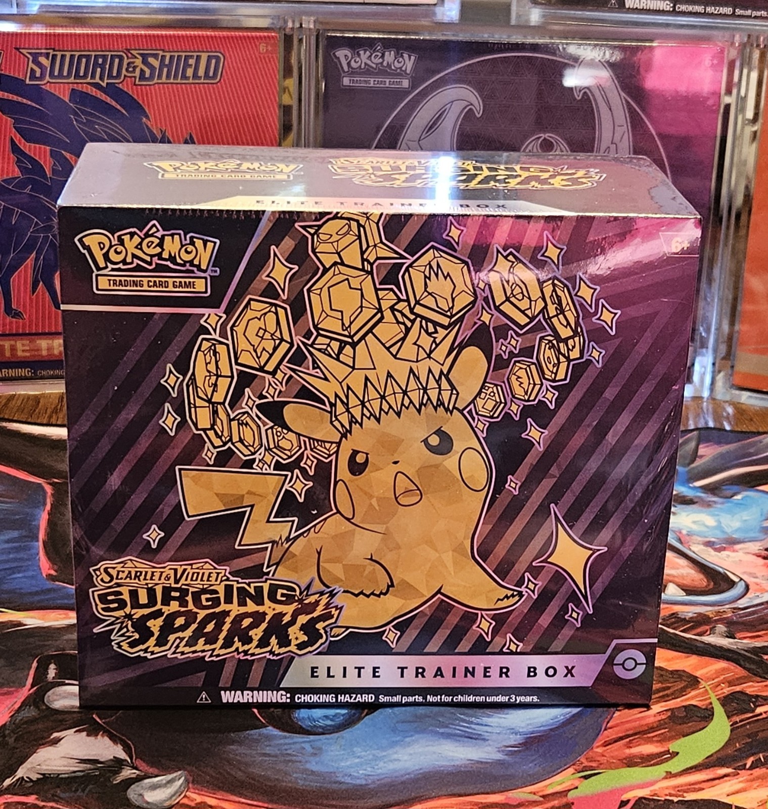 Pokémon TCG Scarlet & Violet Surging Sparks ETB Elite Trainer Box New Sealed