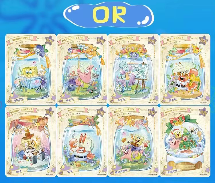 Spongebob Kayou Official Booster Box 50 Trading Card’s Anime TCG CCG NEW