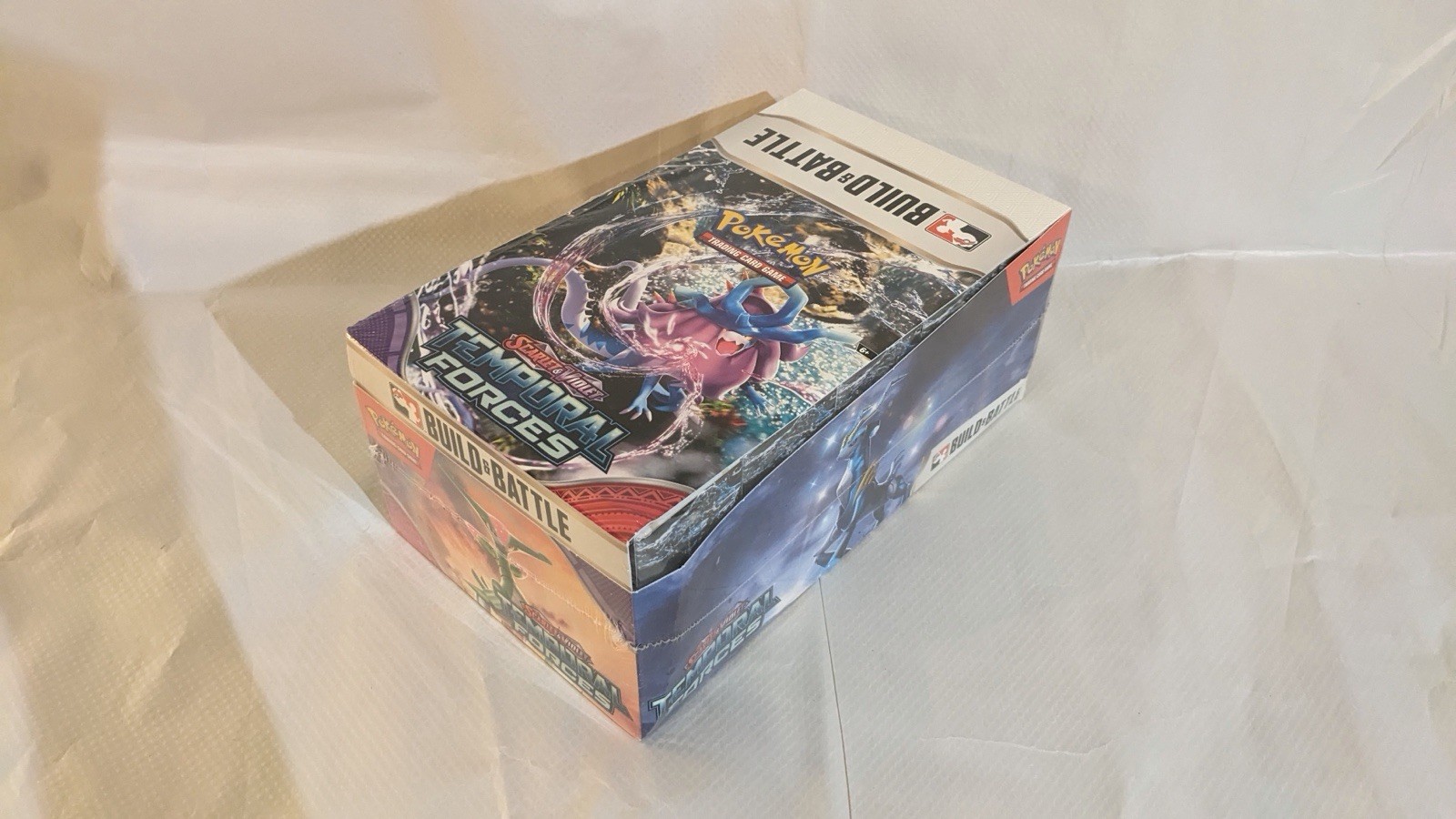 Pokemon SV05 Temporal Forces Build & Battle Display Box *SEALED DISPLAY 10 BOXES