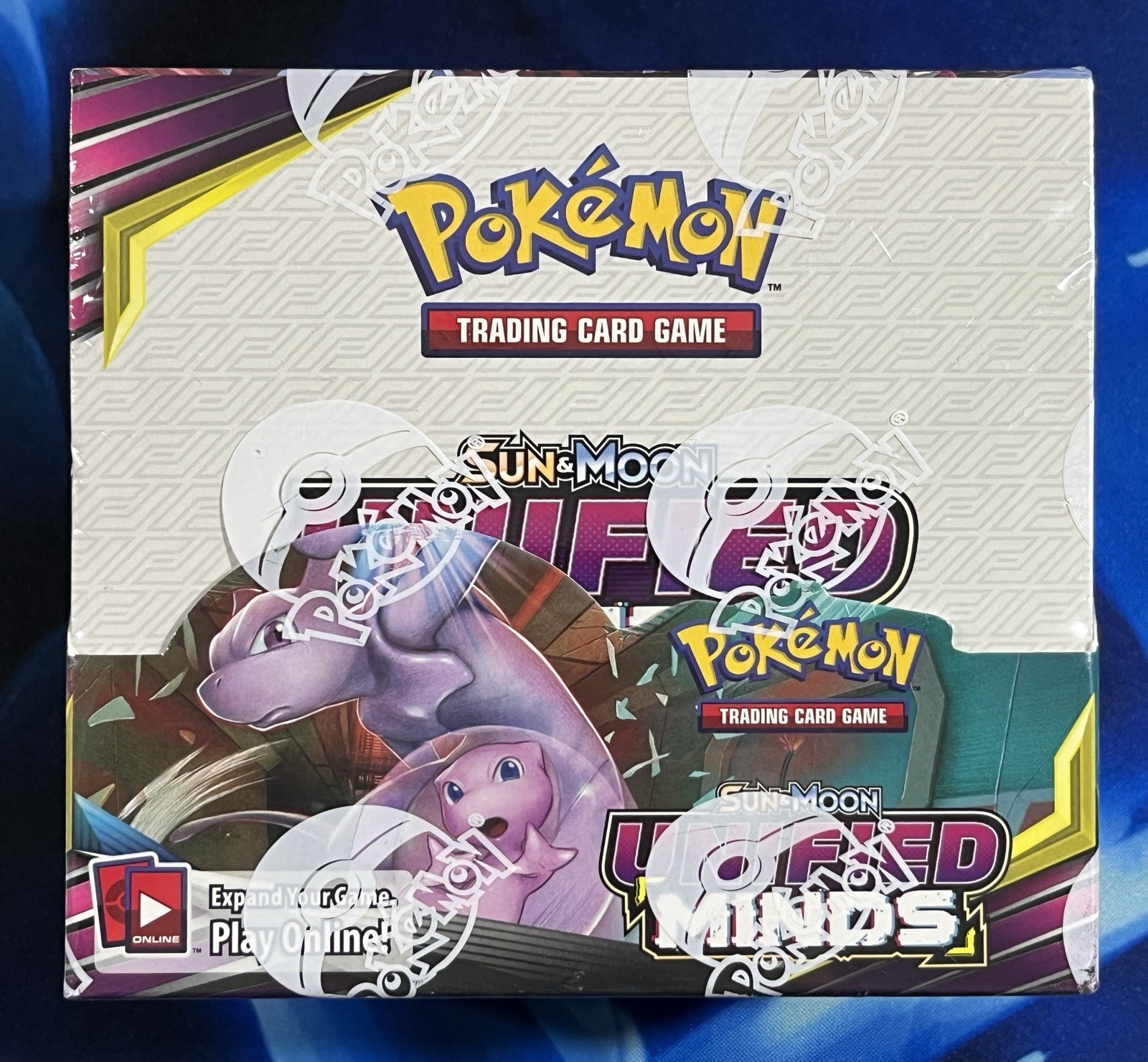 Pokemon 2019 Sun & Moon Unified Minds Booster Box TCG Sealed W New Acrylic Box