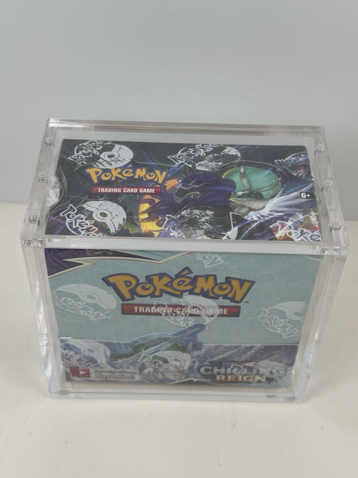 Pokemon Chilling Reign Booster Box Sealed (w/ Acrylic Case) TCG Sword & Shield