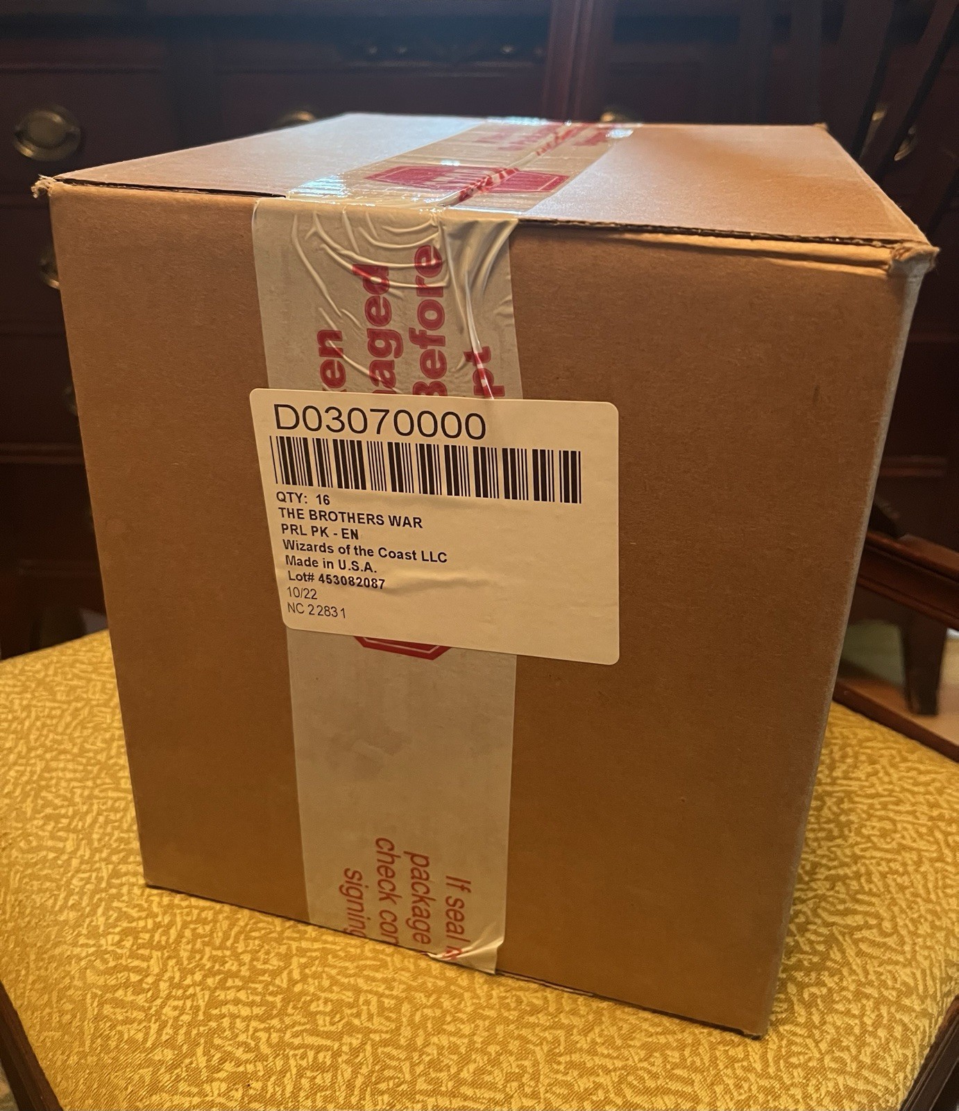 MTG: The Brothers War PRE-RELEASE Kit (Sealed Case) = Qty. 16