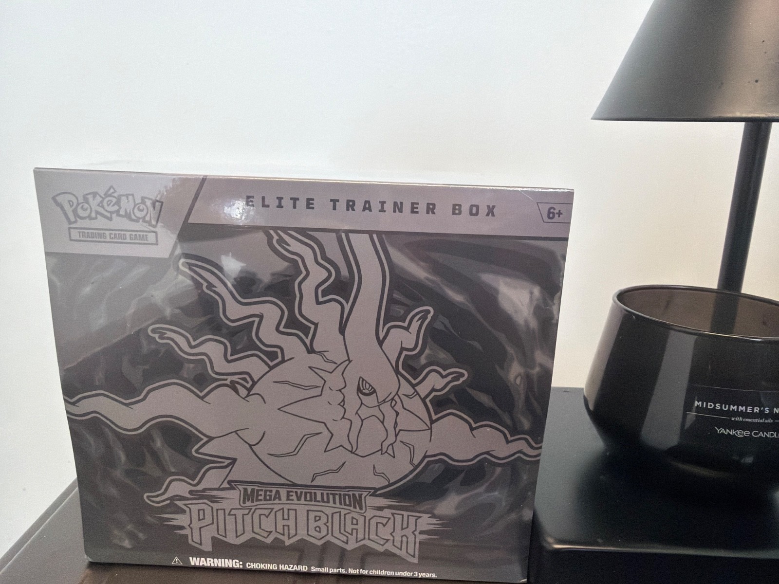 Pokemon Mega Evolution Pitch Black Elite Trainer Box Factory Sealed