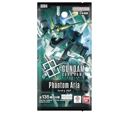 Bandai Gundam Card Game Phantom Aria GD04 Booster Box 24 Packs Japanese NEW Seal