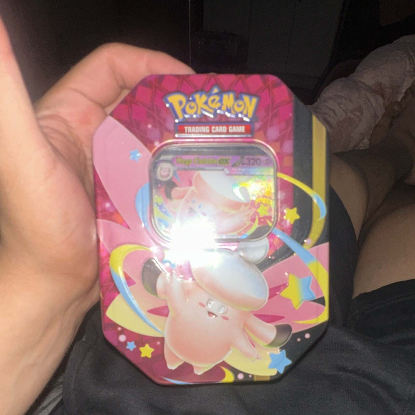 Pokémon TCG Mega Evolution Tin Mega Clefable-EX Promo English 2016