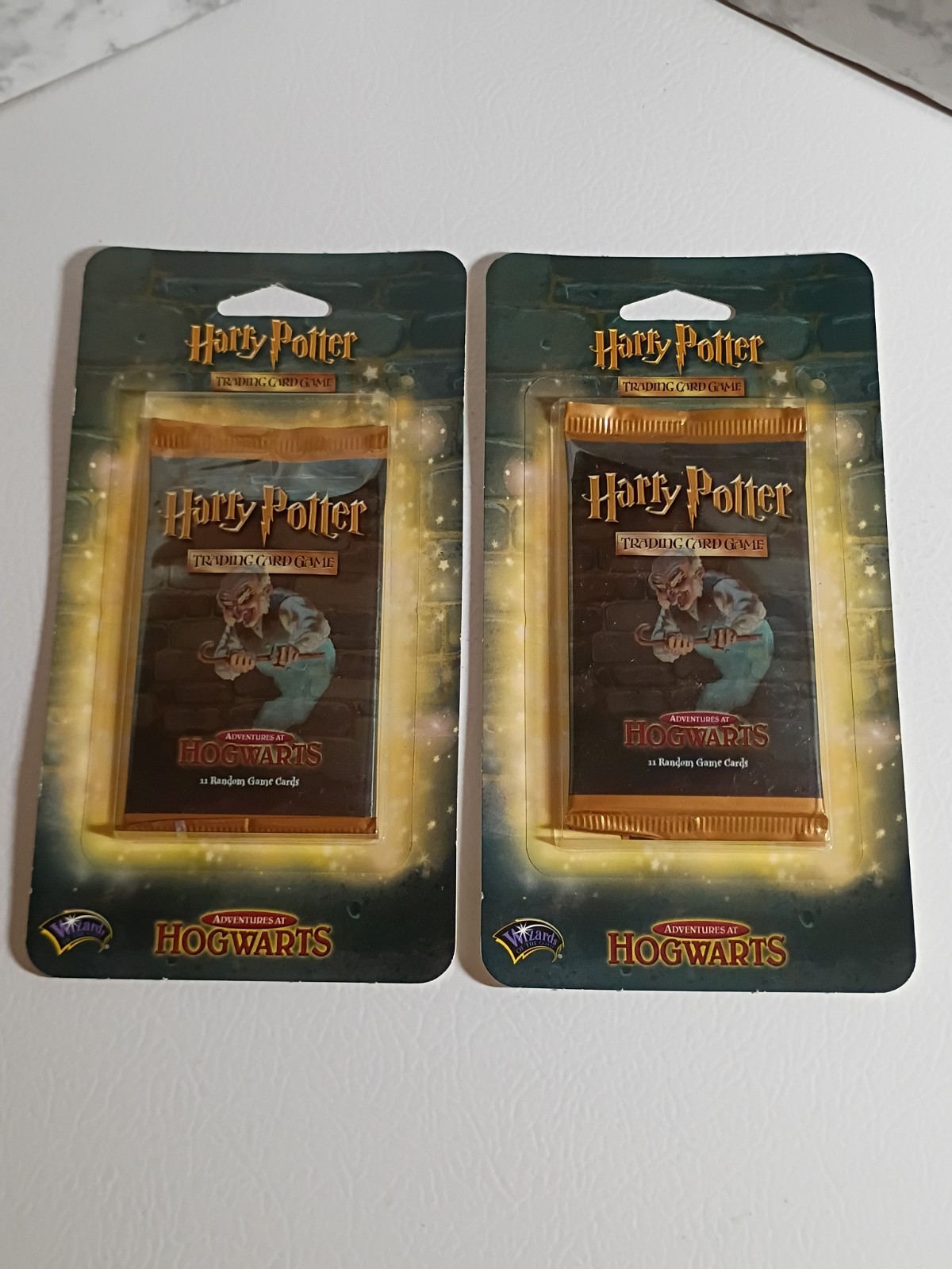 Harry Potter Trading Card Game Adventures At Hogwarts 2002 Sealed 13 Packs New
