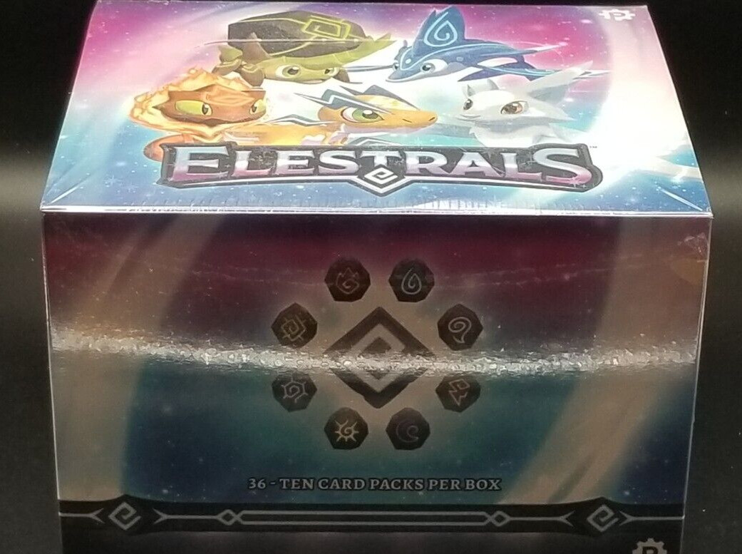 Elestrals TCG – PROTOTYPE BOOSTER – EXCLUSIVE/SIGNED – 1/8 MADE & 1/5 SEALED!!!!