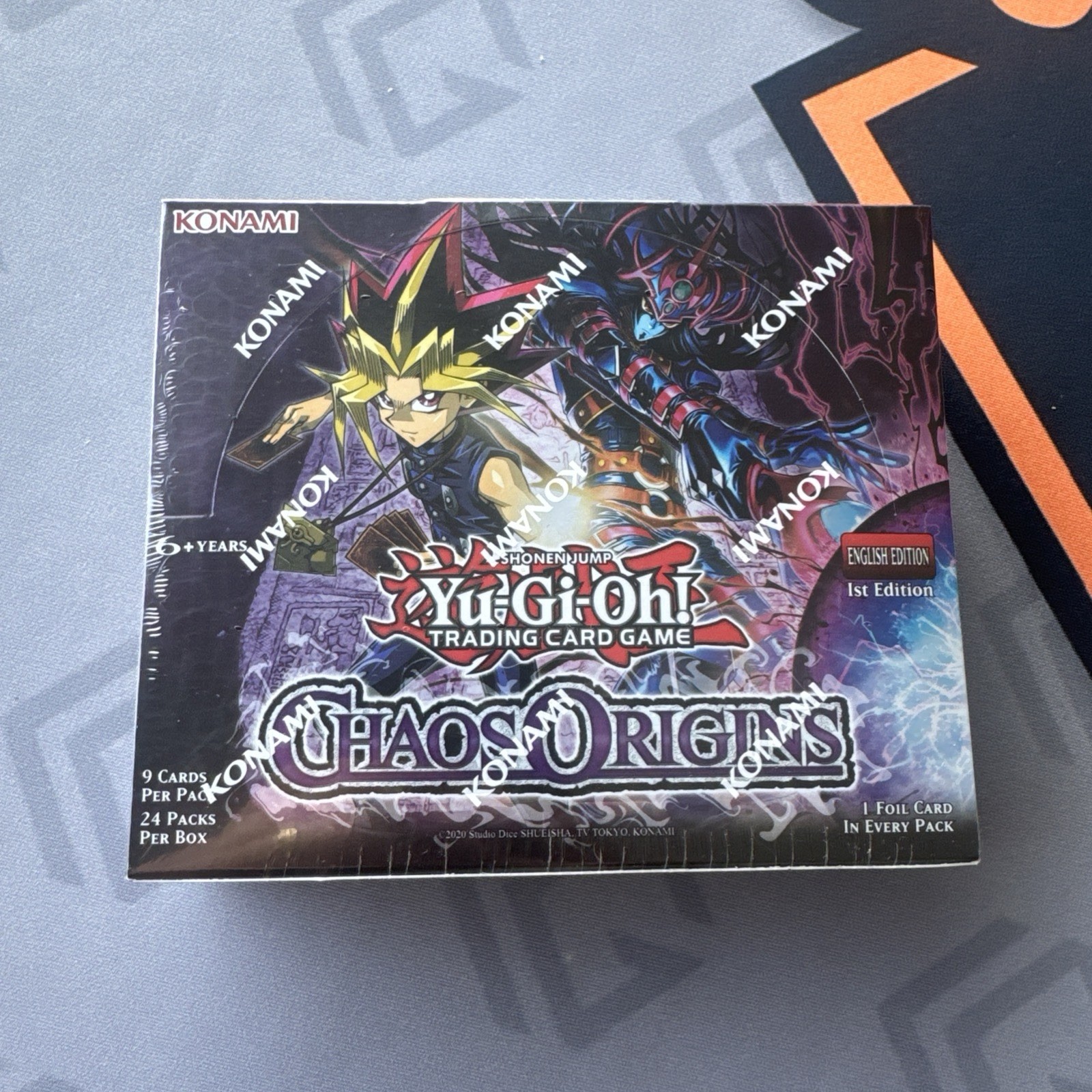 Yugioh Chaos Origins Booster Box 1st Edition Factory Sealed