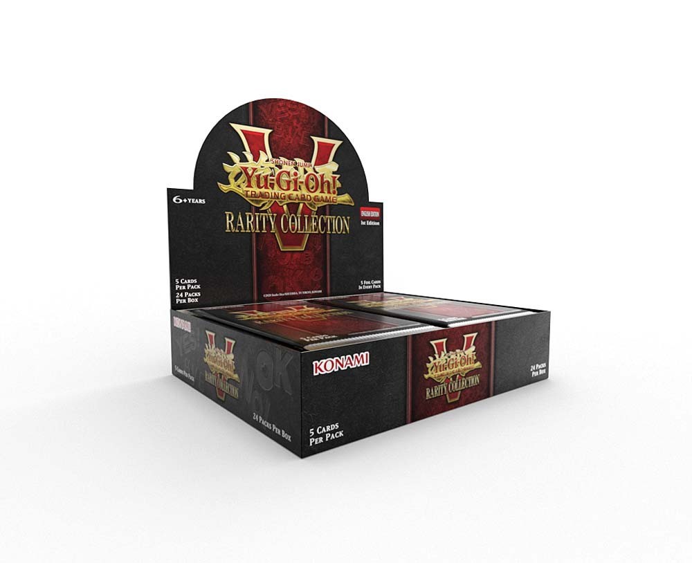Yu-Gi-Oh! TCG Rarity Collection V – 5 x Card Booster Sealed Box – 24 Packs