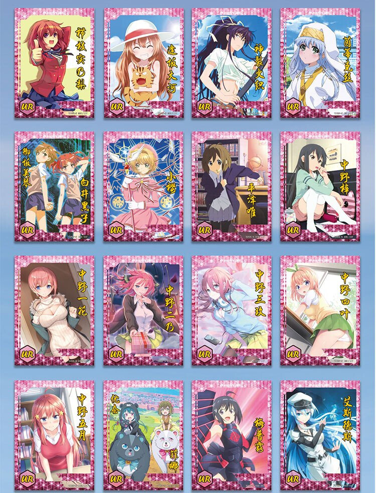 Goddess Heavenly Girl Doujin Anime Sexy Waifu Card Premium Booster Box TCG CCG