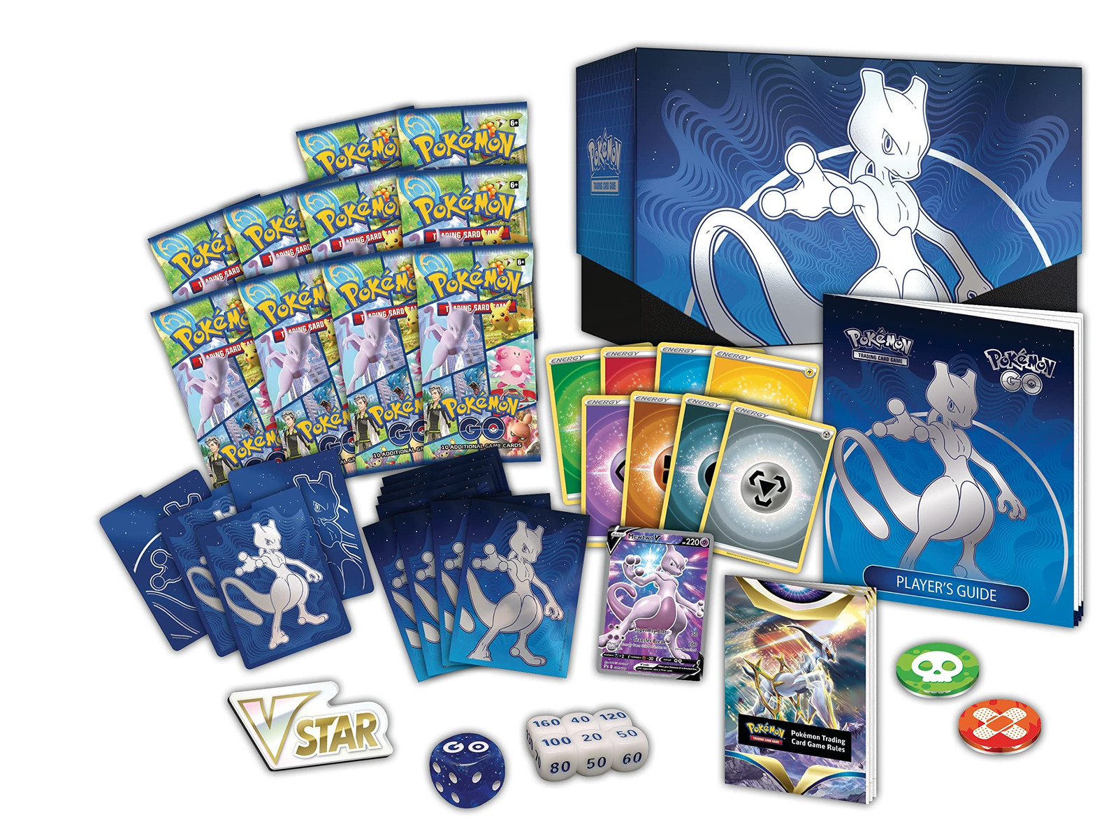 Pokemon TCG: GO Elite Trainer Box 7.5 x 3.6 x 6.55 inches, Multicolor