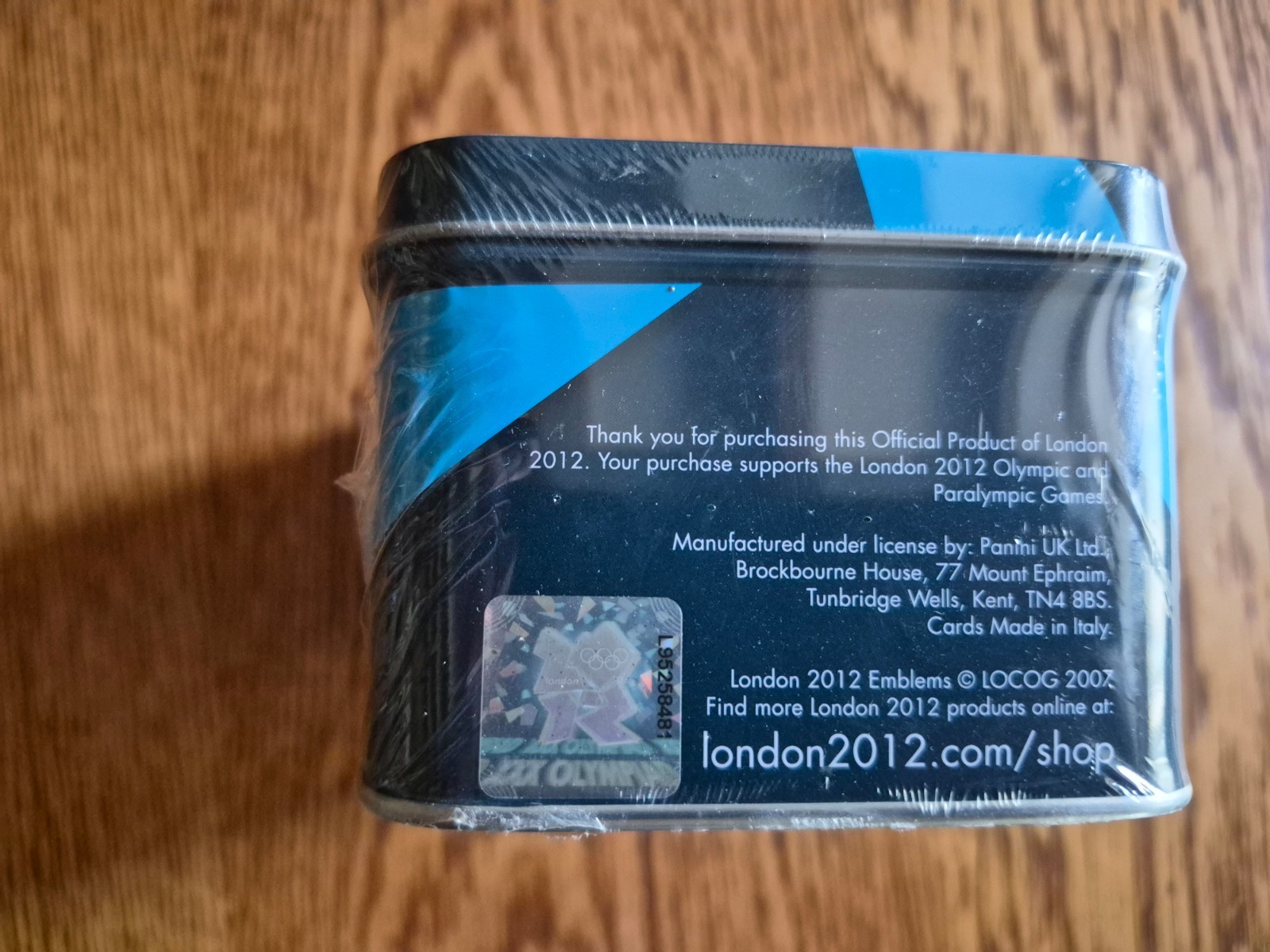 Panini Adrenalyn XL TCG 2012 London Olympics Collectors Tin – Factory Sealed