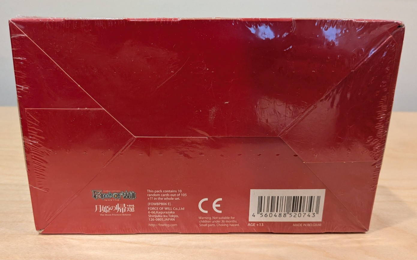 Force of Will: FOW The Moon Priestess Returns Sealed 36-Packs Booster Box