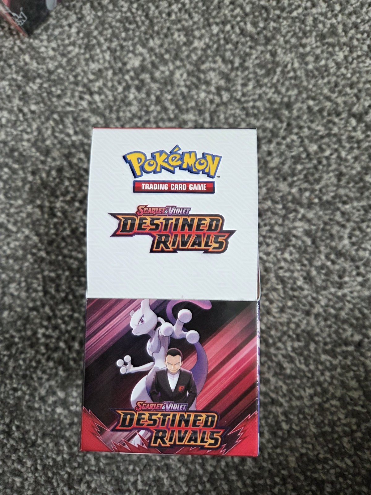 Pokemon Destined Rivals Unsealed Half Booster Box, 18 Packs. New/Unsealed
