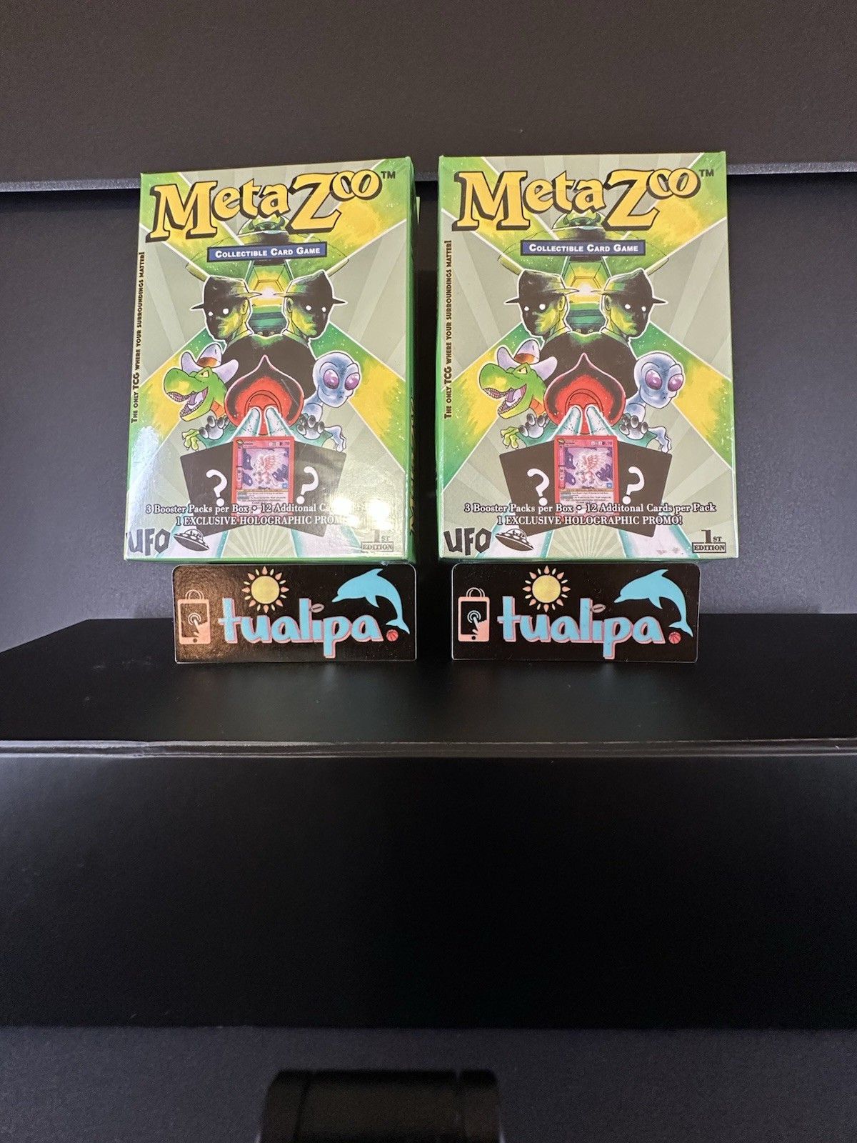 MetaZoo Hanger Box – Lot of 6 (2 Wilderness, 2 Cryptid Nation, and 2 UFO)