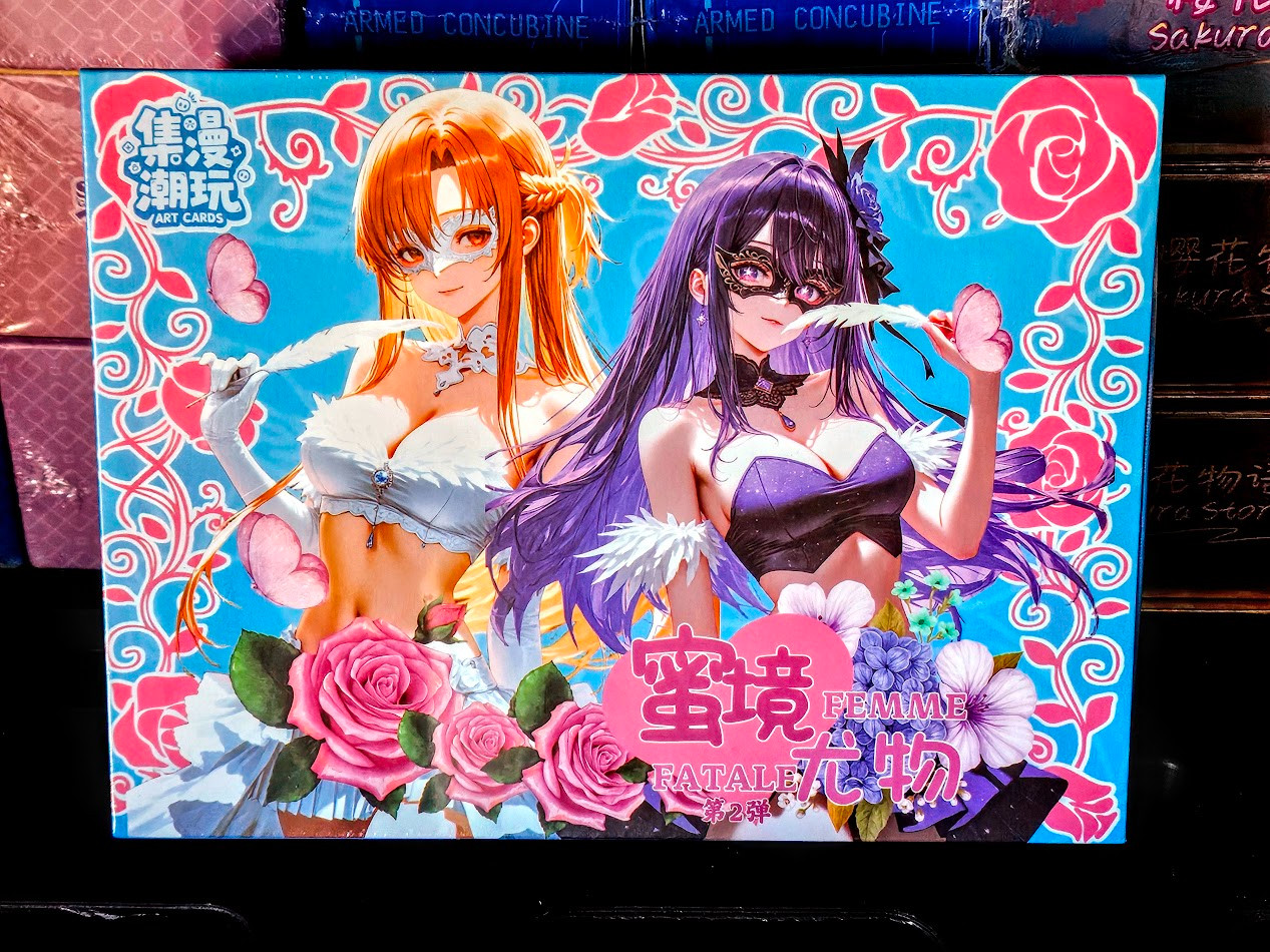 Femme Fatale vol 2 Spicy Booster Box 13 Pack Trading Cards Anime Waifu TCG CCG