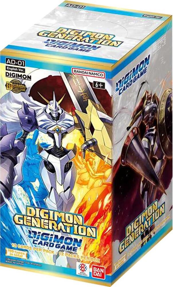 DIGIMON GENERATION ADVANCED BOOSTER BOX (AD-01) (Factory Sealed) ENGLISH